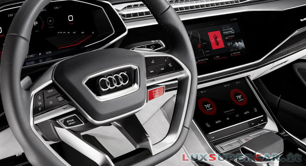 Audi Q8 Tecnologia