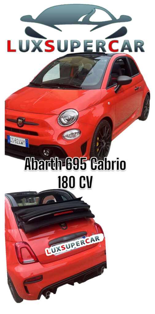 Noleggio Abart 695 Cabrio