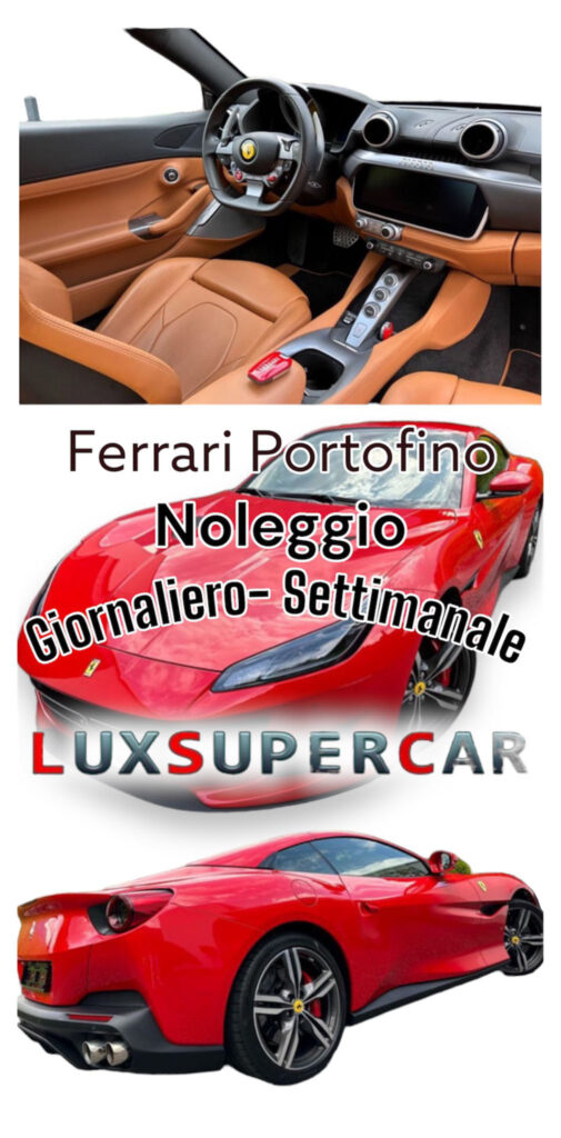 Noleggio Ferrari Portofino