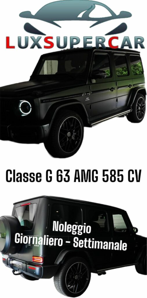 Noleggio Mercedes Classe G 63 AMG