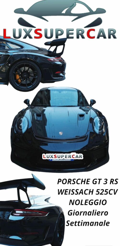 Noleggio Porche GT3 RS